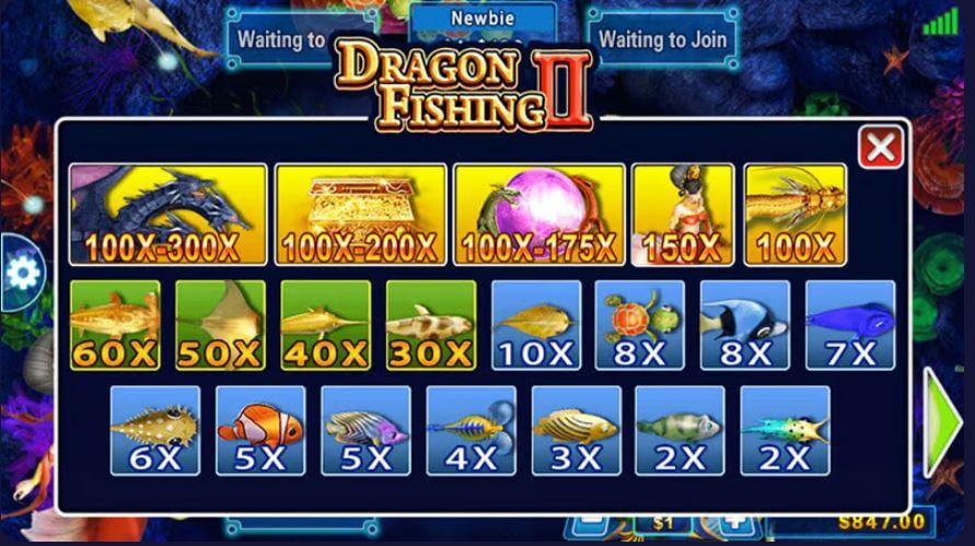 Phwin-Dragon Fishing II-Logo-phwin77com