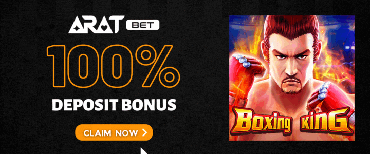 Boxing King Aratbet 100% Deposit Bonus