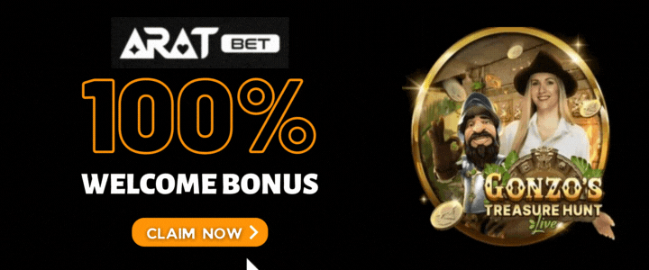 Aratbet 100 Deposit Bonus - gonzos-treasure-hunt
